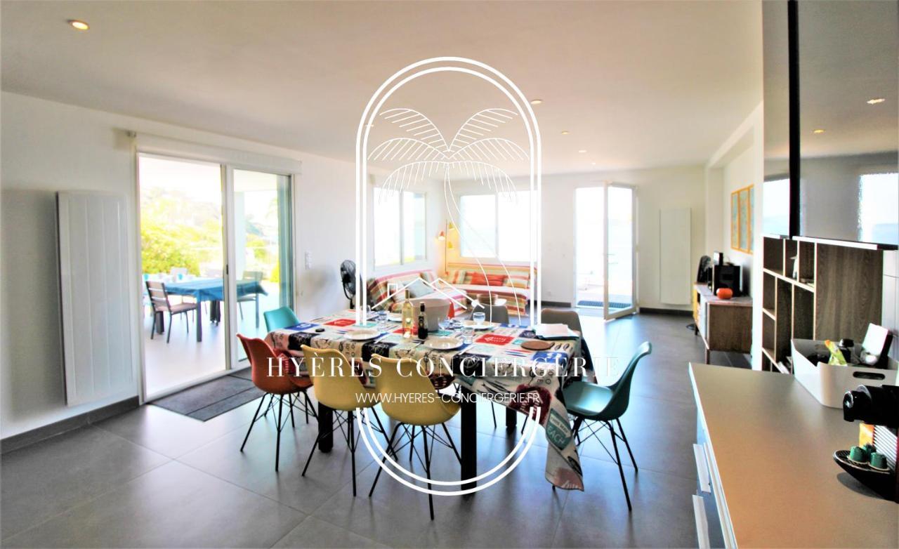 Apartment Antoine Rdj Vue Clim Wifi Parking 50m La Garonne Le Pradet